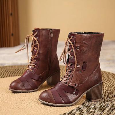 Lace up Martin boots